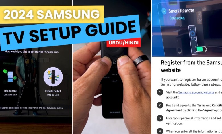 2024 Samsung TV Setup Guide Urdu Hindi 2024 Samsung TV Setup Guide Urdu Hindi