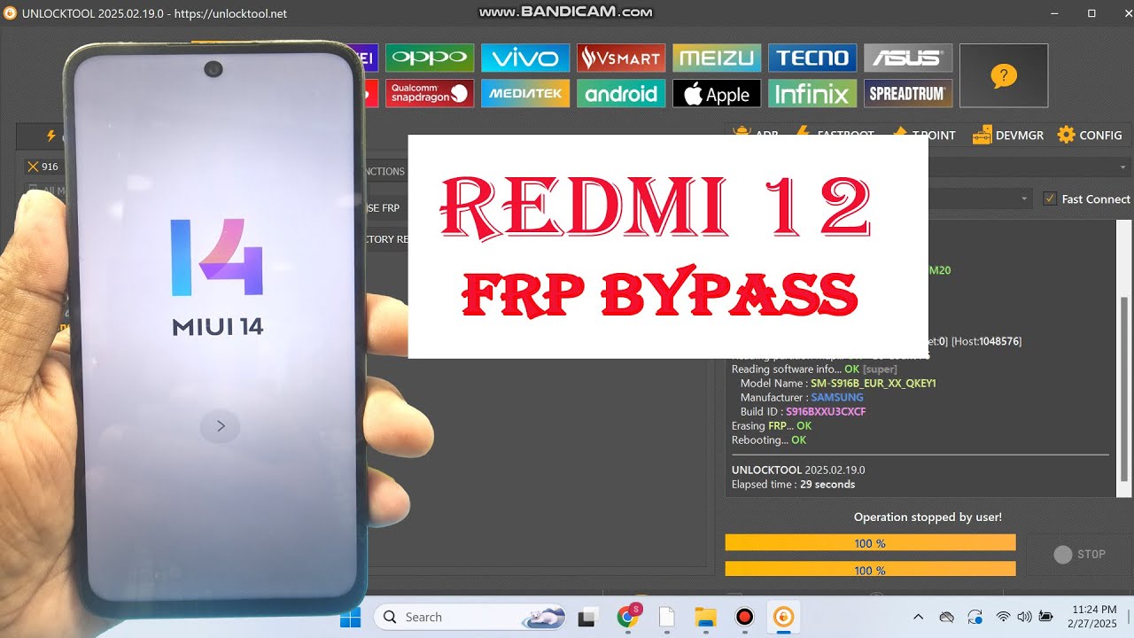 Discover the Latest Redmi 12 FRP Bypass Unlock Tool Update for 2025! Discover the Latest Redmi 12 FRP Bypass Unlock Tool Update for 2025!