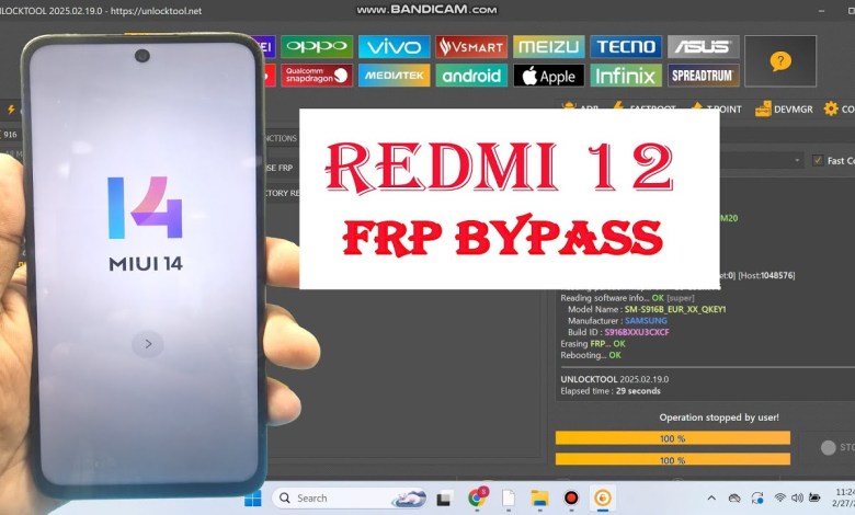 Discover the Latest Redmi 12 FRP Bypass Unlock Tool Update for 2025! Discover the Latest Redmi 12 FRP Bypass Unlock Tool Update for 2025!