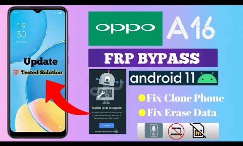 Oppo A16 FRP Bypass | fix YouTube update working | Oppo A16 FRP Bypass | fix YouTube update working |