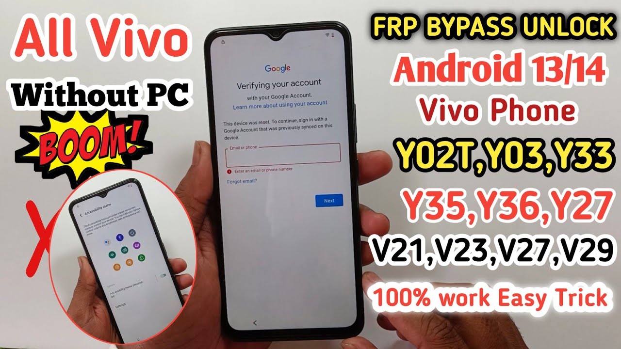 Vivo Frp Reset Android 14 | All Vivo FRP Bypass Android Vivo Frp Reset Android 14 | All Vivo FRP Bypass Android