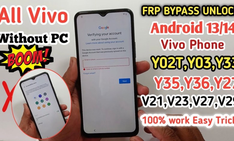 Vivo Frp Reset Android 14 | All Vivo FRP Bypass Android Vivo Frp Reset Android 14 | All Vivo FRP Bypass Android