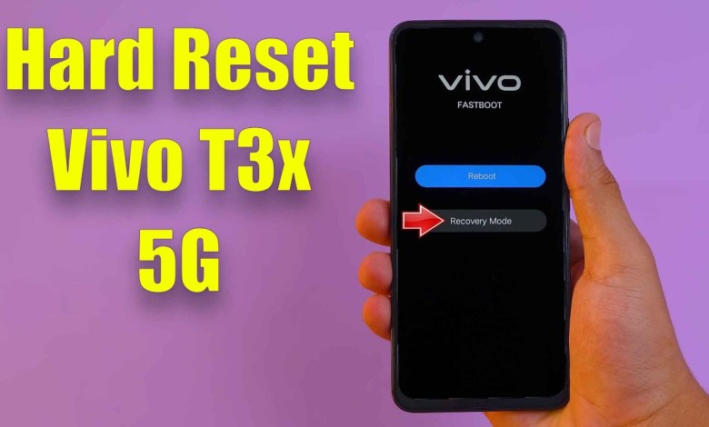 Hard Reset Vivo T3x 5G | Factory Reset Remove Hard Reset Vivo T3x 5G | Factory Reset Remove