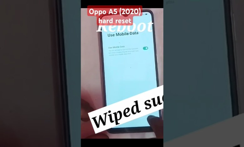#oppo a5 (2020) hard reset #oppo a5 (2020) hard reset