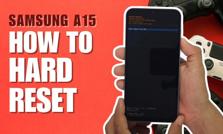 How to Hard Reset Samsung Galaxy A15 | Removing How to Hard Reset Samsung Galaxy A15 | Removing