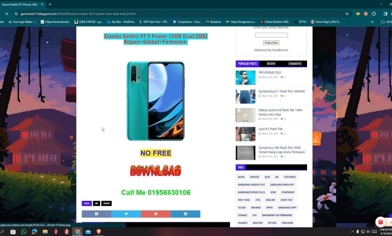 Xiaomi Redmi 9T 9 Power LIME Dual IMEI Xiaomi Redmi 9T 9 Power LIME Dual IMEI