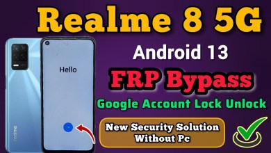 Realme 8 5G FRP Bypass Android 13 | Google Account Realme 8 5G FRP Bypass Android 13 | Google Account