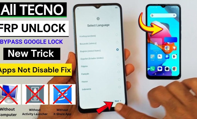 Uncover the Tecno Android 12 FRP Bypass Method without Activity Launcher Uncover the Tecno Android 12 FRP Bypass Method without Activity Launcher