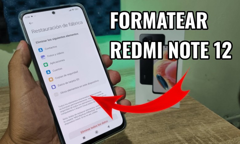 Formatear Xiaomi Redmi Note 12 | HyperOS Formatear Xiaomi Redmi Note 12 | HyperOS