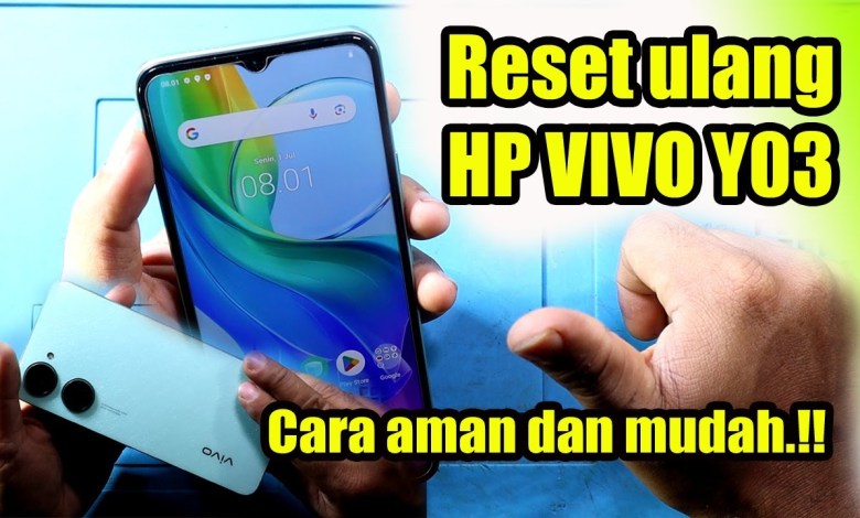 How to reset Vivo Y03 cellphone via factory settings How to reset Vivo Y03 cellphone via factory settings