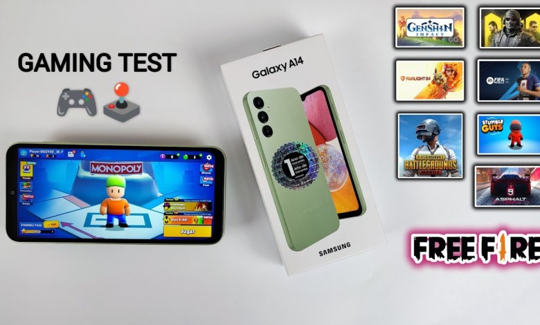 Samsung Galaxy A14 Gaming Test Samsung Galaxy A14 Gaming Test