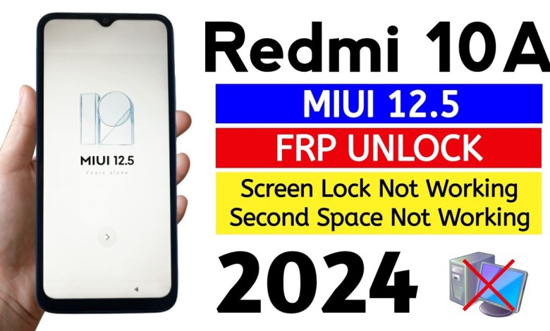 Redmi 10A MIUI12.5 Frp Bypass Without Pc | 100% Working Redmi 10A MIUI12.5 Frp Bypass Without Pc | 100% Working