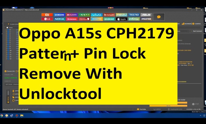 Oppo A15s Hard Reset by Unlocktool Oppo A15s Hard Reset by Unlocktool