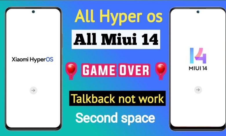All hyper os / miui 14 / Talkback not working method | All hyper os / miui 14 / Talkback not working method |
