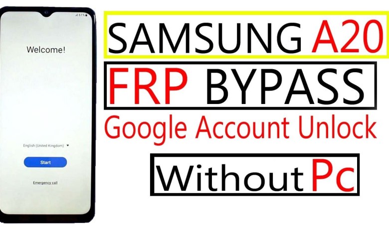 Samsung A20 FRP BYPASS Android 11 Google Account Bypass Samsung A20 FRP BYPASS Android 11 Google Account Bypass