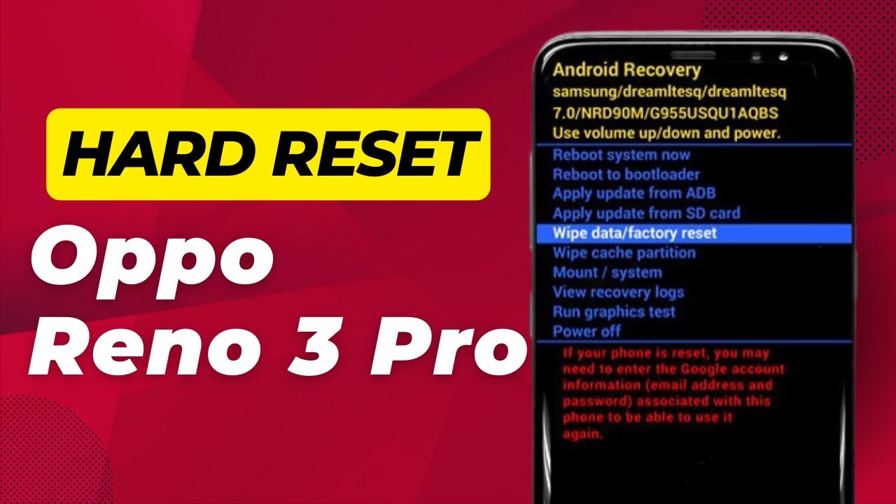 How To Hard Reset OPPO Reno 3 Pro (Quick & Easy) How To Hard Reset OPPO Reno 3 Pro (Quick & Easy)