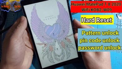 Huawei MatePad T 8 2020 WiFi KOB2-W09 Hard Reset Huawei MatePad T 8 2020 WiFi KOB2-W09 Hard Reset