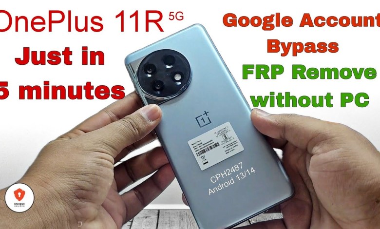 OnePlus 11R Google account bypass| Frp Remove without OnePlus 11R Google account bypass| Frp Remove without