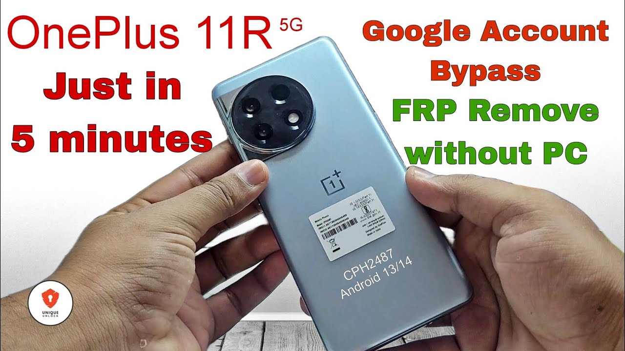OnePlus 11R Google account bypass| Frp Remove without OnePlus 11R Google account bypass| Frp Remove without