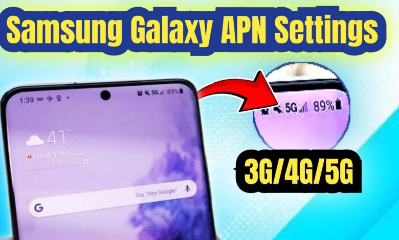 Samsung Galaxy Manual internet Settings | Data Samsung Galaxy Manual internet Settings | Data