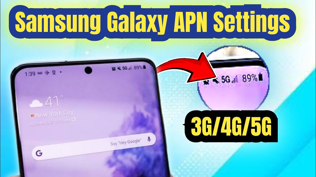 Samsung Galaxy Manual internet Settings | Data Samsung Galaxy Manual internet Settings | Data
