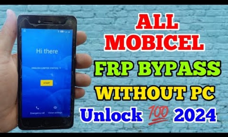 Unlock the mysteries of bypassing Google FRP on Mobicel Android 10 devices Unlock the mysteries of bypassing Google FRP on Mobicel Android 10 devices