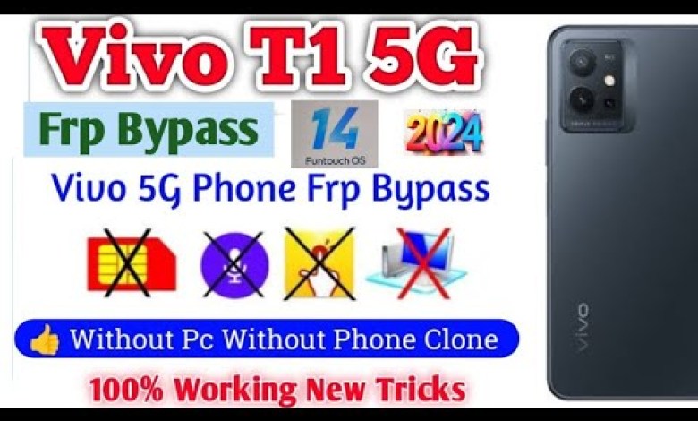Vivo T1 5G Frp Bypass Android version14 new method 2024 Vivo T1 5G Frp Bypass Android version14 new method 2024