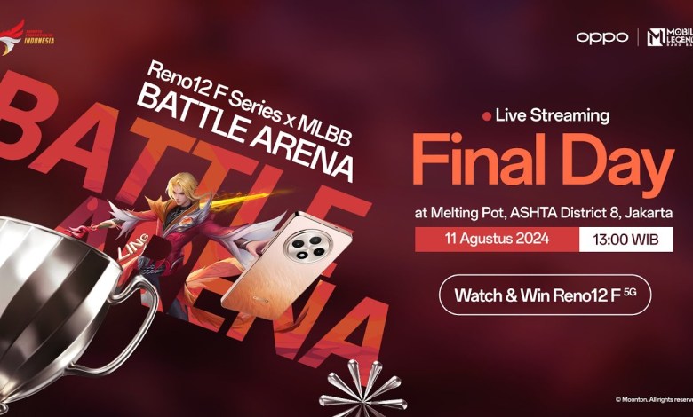 OPPO Reno12 F Series x MLBB Battle Arena | Final Day OPPO Reno12 F Series x MLBB Battle Arena | Final Day