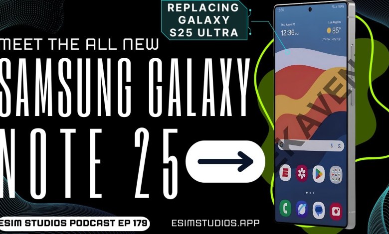 eSIM STUDIOS PODCAST Ep 179 | Samsung Galaxy S25 Ultra eSIM STUDIOS PODCAST Ep 179 | Samsung Galaxy S25 Ultra