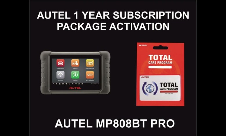 Autel 1 Year Activation, For Autel MP808BT Pro Autel 1 Year Activation, For Autel MP808BT Pro