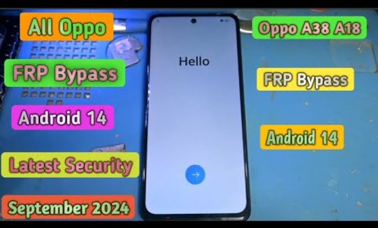 All Oppo FRP Bypass Android 14 Lastest Security All Oppo FRP Bypass Android 14 Lastest Security