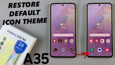Samsung Galaxy A35 5G: How To Revert To Default Samsung Galaxy A35 5G: How To Revert To Default