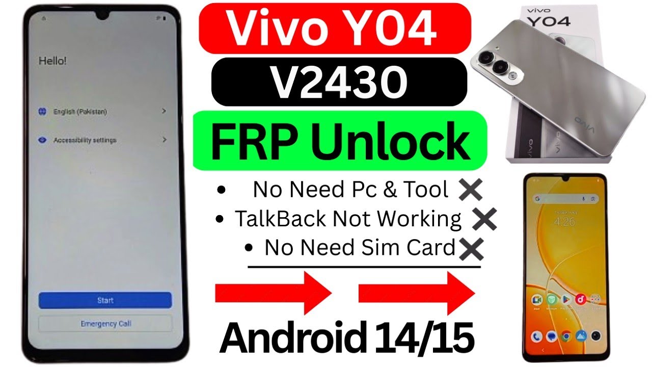 Unlocking Secrets: Bypass Vivo Y04 (V2430) FRP Without a PC – Discover How! Unlocking Secrets: Bypass Vivo Y04 (V2430) FRP Without a PC – Discover How!