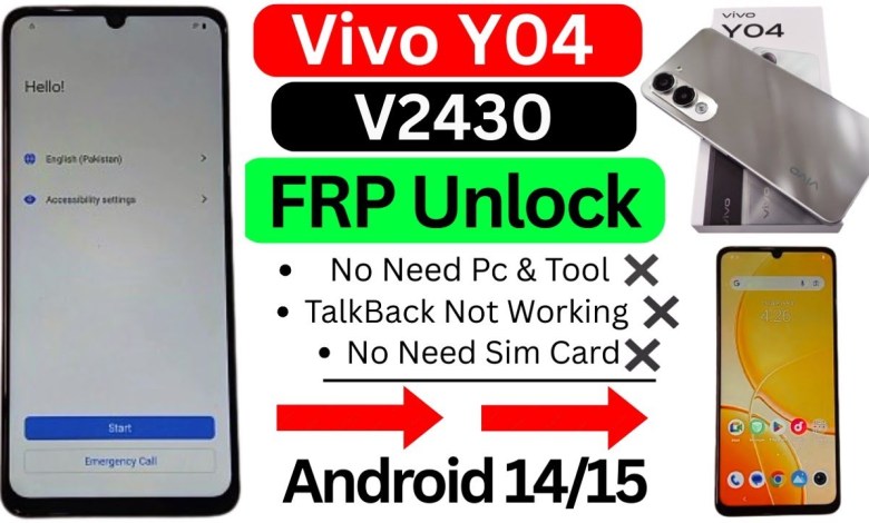 Unlocking Secrets: Bypass Vivo Y04 (V2430) FRP Without a PC – Discover How! Unlocking Secrets: Bypass Vivo Y04 (V2430) FRP Without a PC – Discover How!