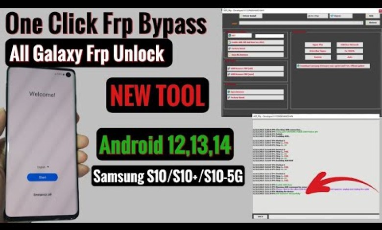 One click Frp bypass All samsung, New Frp Tool / One click Frp bypass All samsung, New Frp Tool /