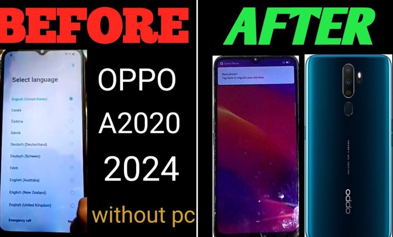 Oppo A5 2020 frp bypass without PC Oppo A9 2020 lock Oppo A5 2020 frp bypass without PC Oppo A9 2020 lock