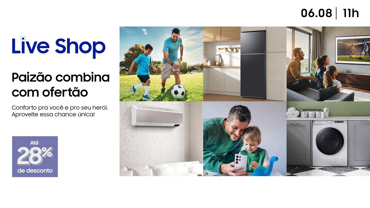 #SamsungLiveShop 06/08 – Great offer for your Dad! #SamsungLiveShop 06/08 – Great offer for your Dad!