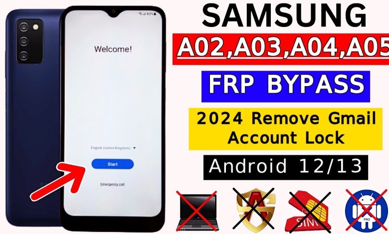 Samsung A02,A03,A04,A05 FRP Bypass 2024 Without PC Samsung A02,A03,A04,A05 FRP Bypass 2024 Without PC