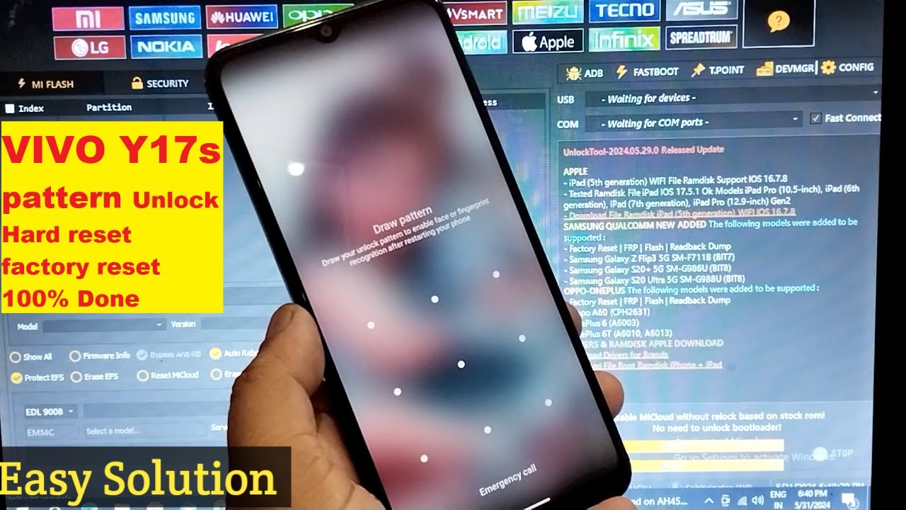 VIVO Y17s Pattern Unlock ! VIVO Y17s Factory Reset By VIVO Y17s Pattern Unlock ! VIVO Y17s Factory Reset By
