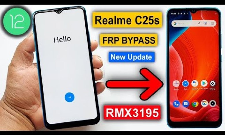 Realme C25s Frp Bypass Android 12/13|Realme C25s Realme C25s Frp Bypass Android 12/13|Realme C25s