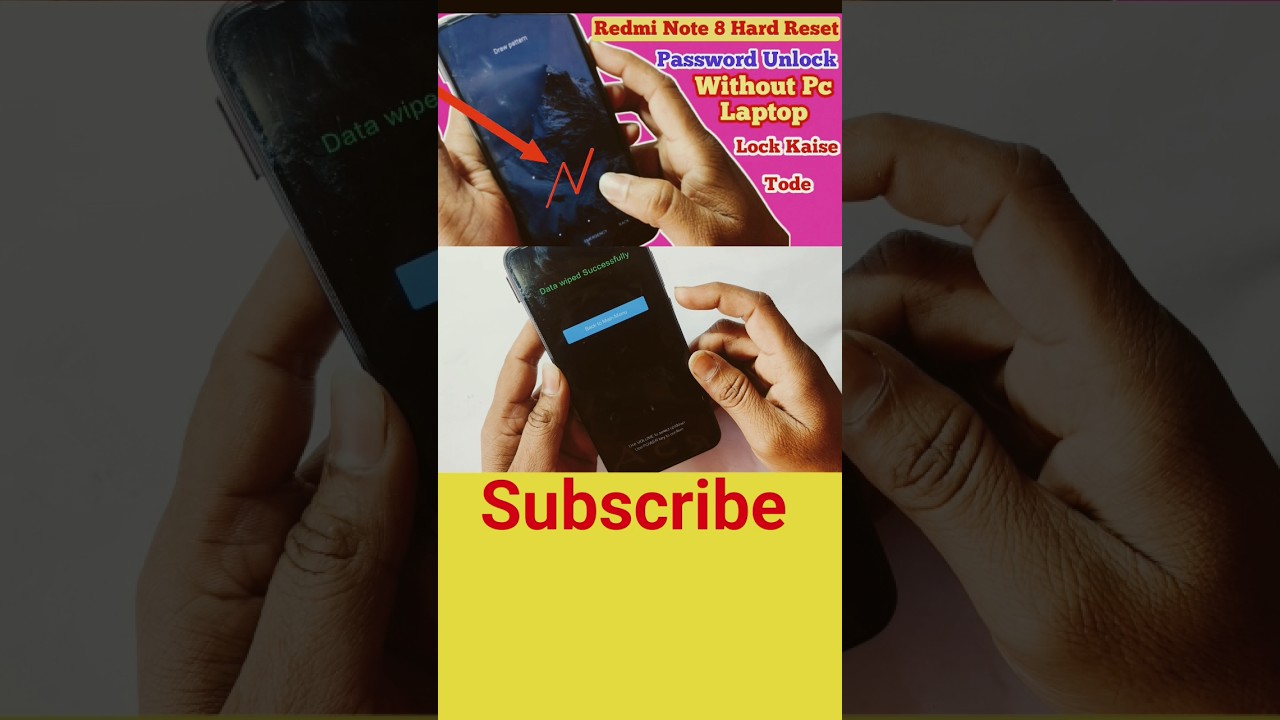 How to lock Mi Phone 2024/Redmi note 8 Password How to lock Mi Phone 2024/Redmi note 8 Password