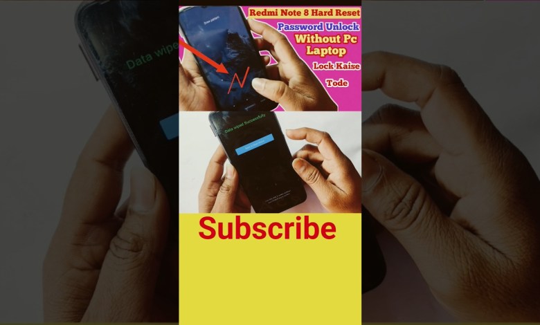 How to lock Mi Phone 2024/Redmi note 8 Password How to lock Mi Phone 2024/Redmi note 8 Password
