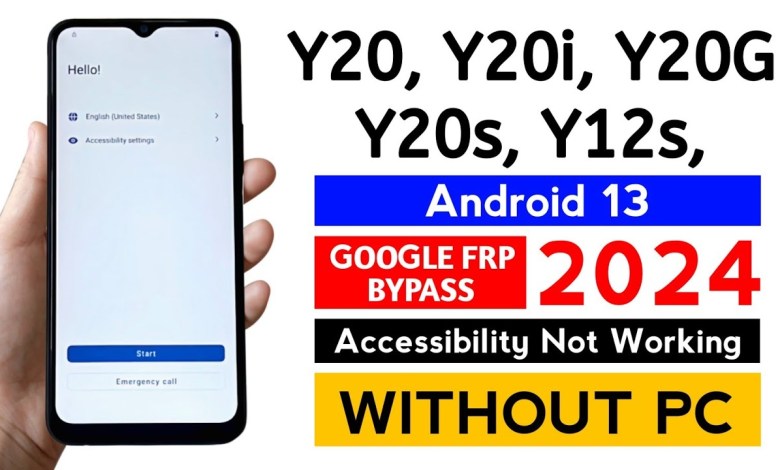 Vivo Y20G/Y20s/Y12s/Y20i Frp Bypass Android 13 Without Vivo Y20G/Y20s/Y12s/Y20i Frp Bypass Android 13 Without