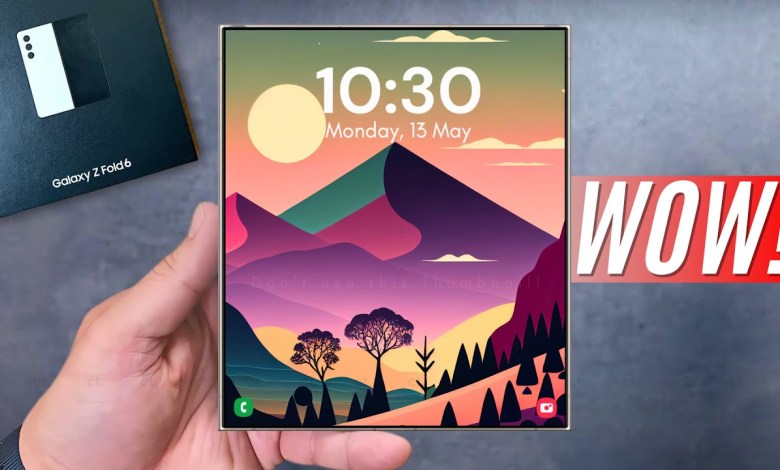 Samsung Galaxy Z Fold 6 – LIVE HANDS ON FIRST Samsung Galaxy Z Fold 6 – LIVE HANDS ON FIRST