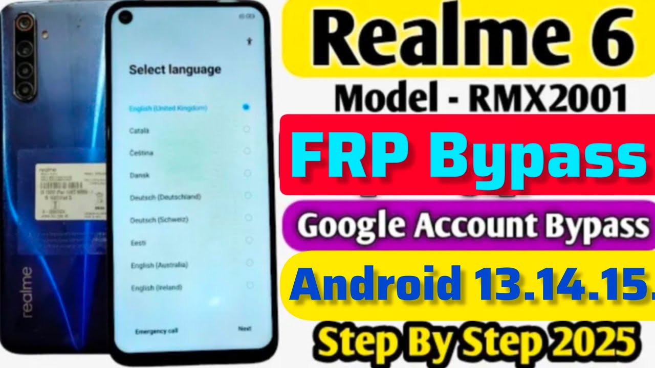 Unlocking Secrets: Bypass Google Account on Realme 6 Without a PC! Unlocking Secrets: Bypass Google Account on Realme 6 Without a PC!