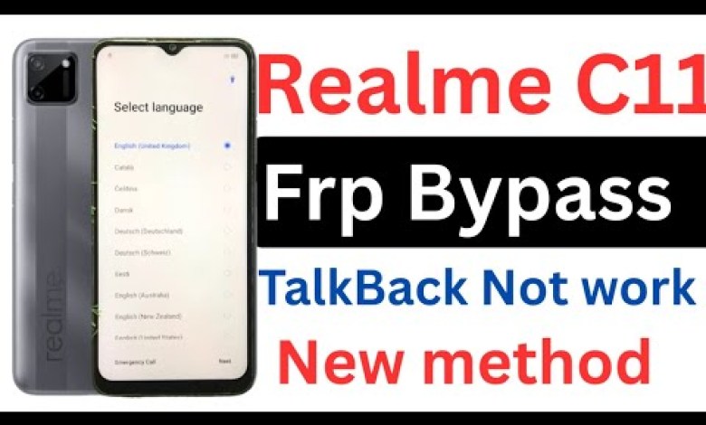 Unlocking the Secrets: Why the Realme C11 FRP Bypass with TalkBack Might Not Be Working! Unlocking the Secrets: Why the Realme C11 FRP Bypass with TalkBack Might Not Be Working!