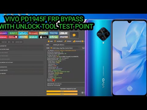 VIVO PD1945F FRP BYPASS WITH UNLOCK TOOL TEST POINT VIVO PD1945F FRP BYPASS WITH UNLOCK TOOL TEST POINT