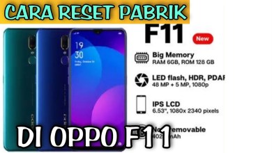 Latest Way to Factory Reset on Oppo F11 Latest Way to Factory Reset on Oppo F11