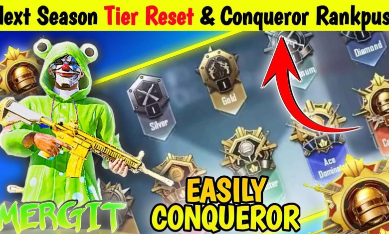 NEXT SEASON TIER RESET AND CONQUEROR | SOLO RANKPUSH NEXT SEASON TIER RESET AND CONQUEROR | SOLO RANKPUSH