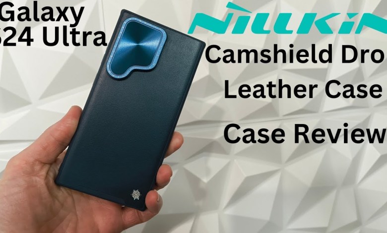 S24 Ultra Nillkin CamShield Drop Leather Case Review. S24 Ultra Nillkin CamShield Drop Leather Case Review.